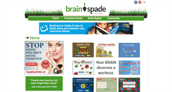 Desktop Screenshot of brainspade.com
